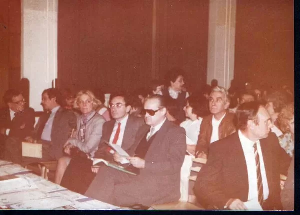 A díjkiosztó ünnepség (Dr. Sallay Géza és dr. Szabó Győző)